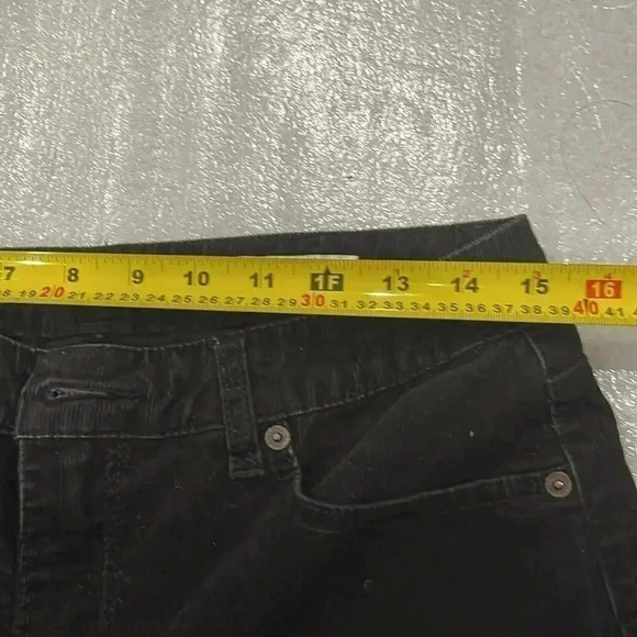 ❤️2/$50❤️[US8]Jones New York  Lexington Straight Black Corduroy Pants - Picture 4 of 7